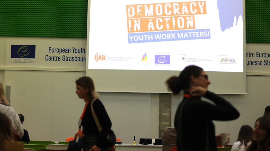 La démocratie en action : le travail de jeunesse compte ! Conférence internationale contribuant au Nouveau Pacte démocratique pour l’Europe
