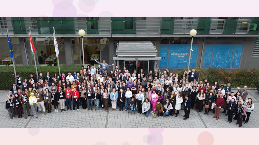 Over 200 voices – one mission: Unleashing Human Rights: education for, with and by young people