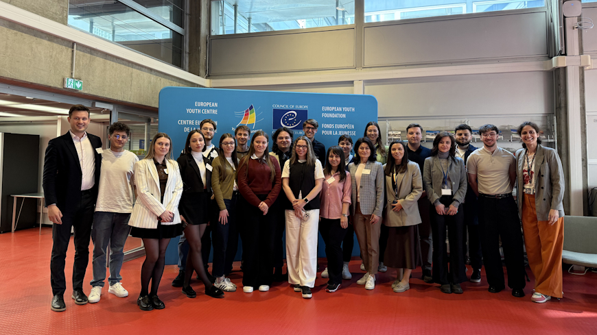Study visit brings Moldovan youth sector representatives to Strasbourg