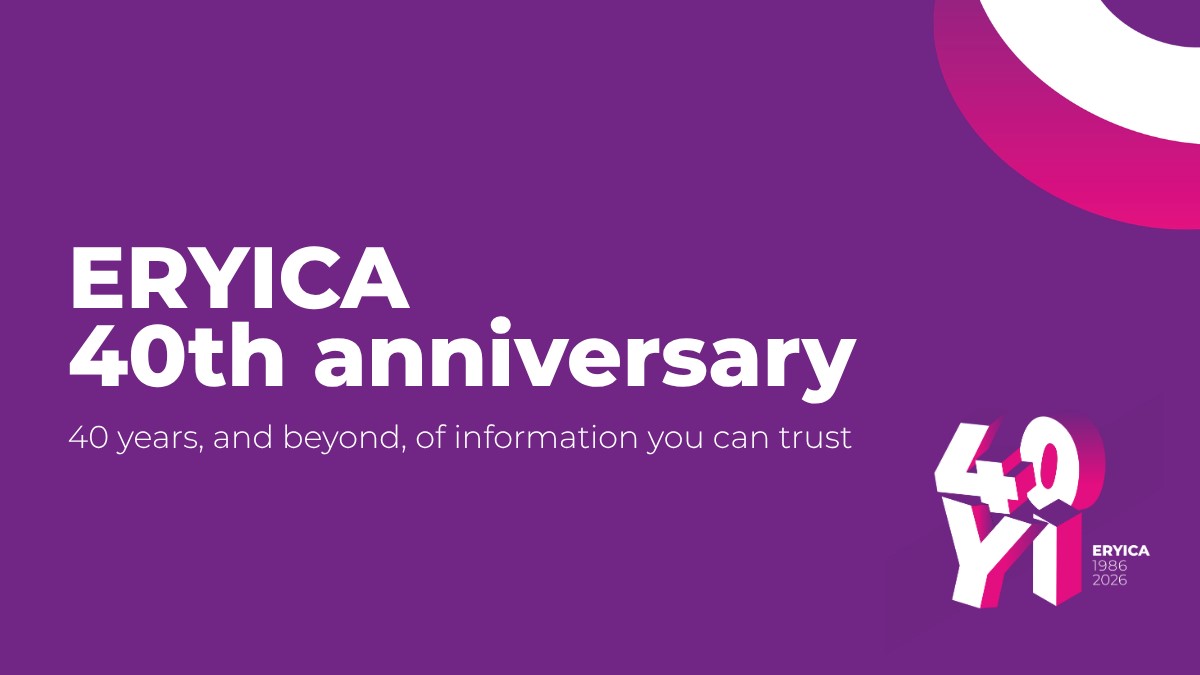 Our partner ERYICA is turning 40!