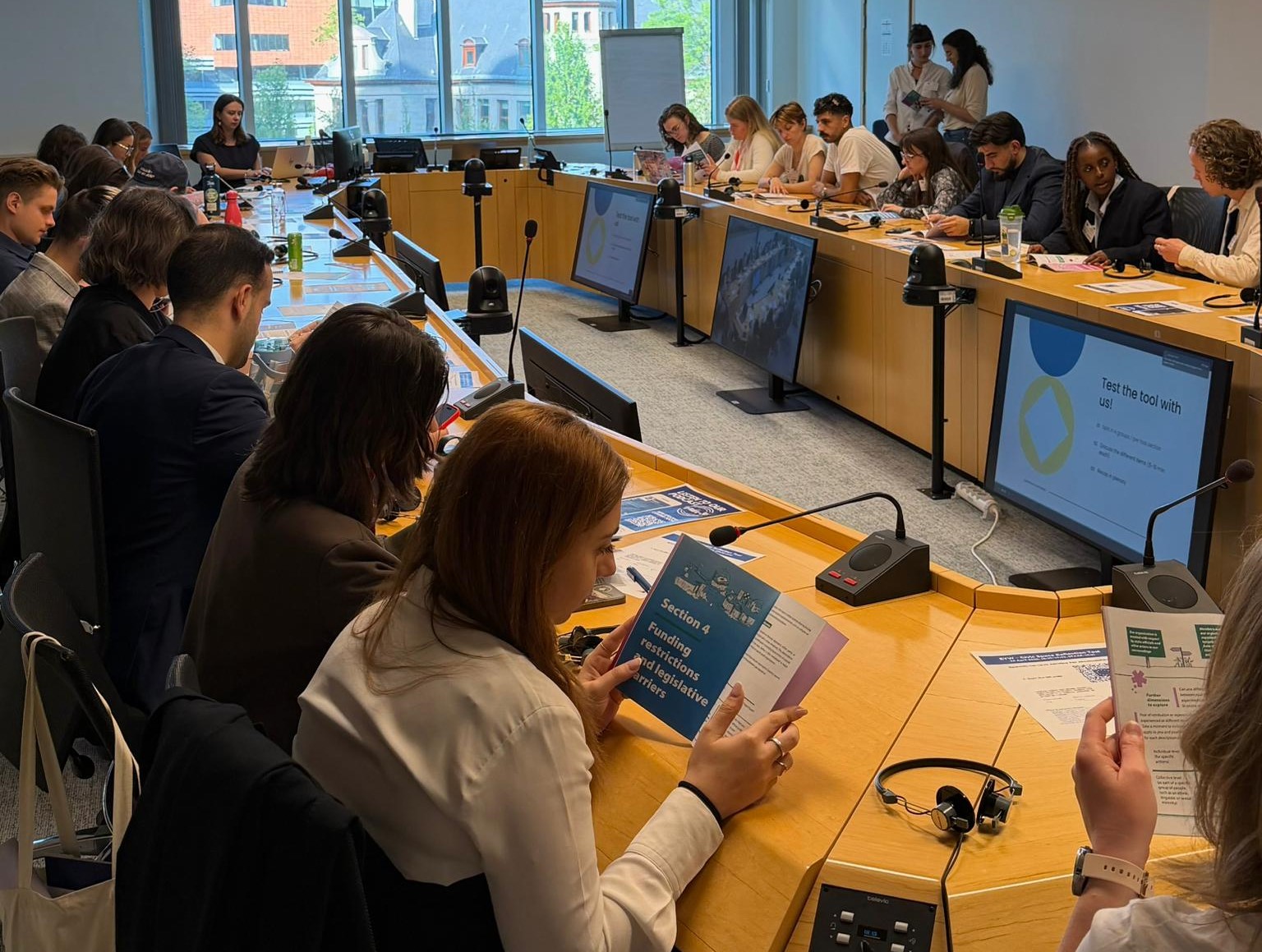Youth Partnership at the European Youth Week kick-off event
