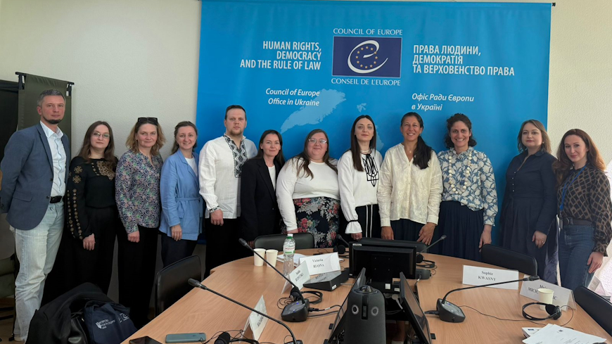 Ukraine’s youth is critical to democratic security and recovery, as reaffirmed by a Council of Europe stakeholders meetings in Kyiv