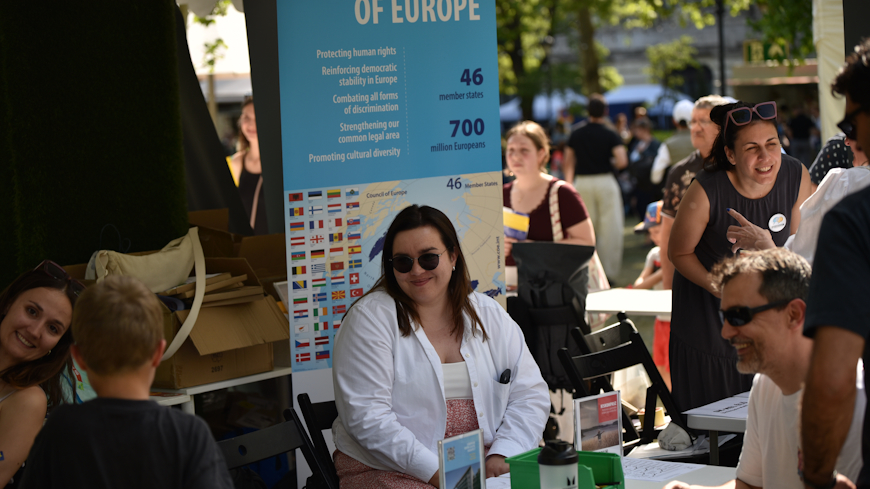 European Youth Centre Budapest Marks Europe Day with Human Rights Activities and Living Library