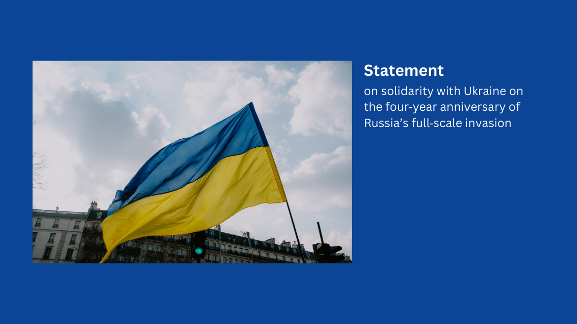 CCJ statement on solidarity with Ukraine on the Four‑Year Anniversary of Russia’s Full‑Scale Invasion