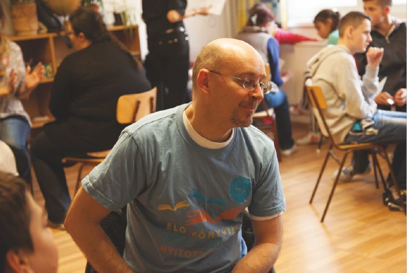 Image: 2011 -&nbsp;Launch of Living Library School project in Hungary