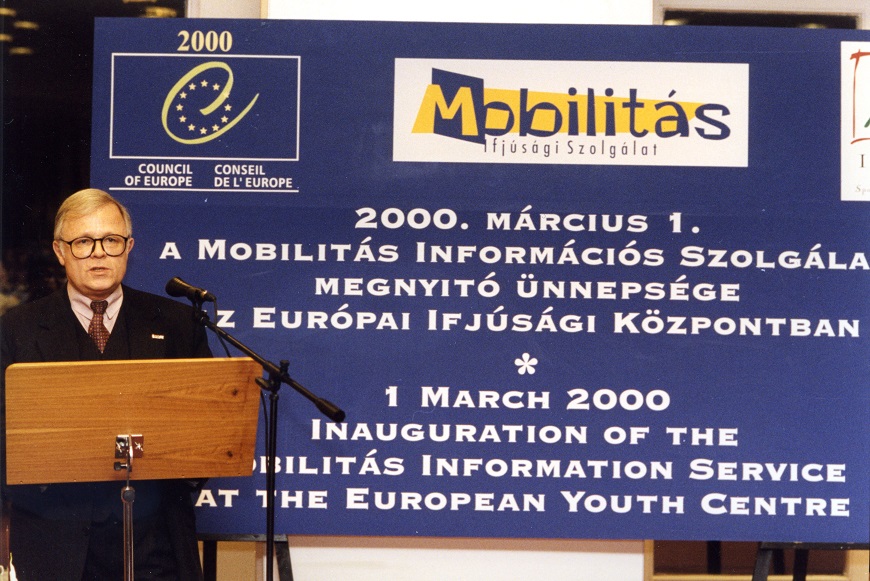 Image: The Mobilitás Youth Information Service opens