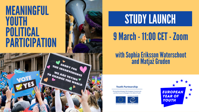 Launch of the study: Meaningful youth participation in Europe 
