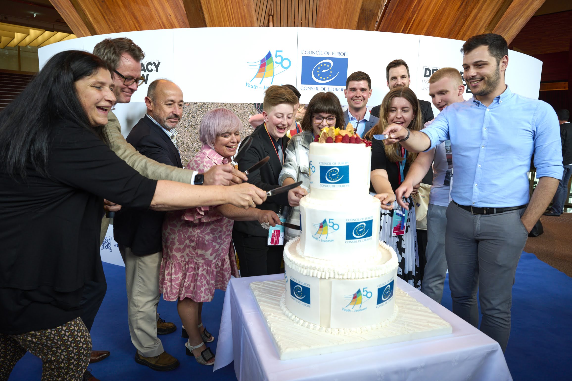 Happy 50th Birthday to the Council of Europe youth sector – full of energy!