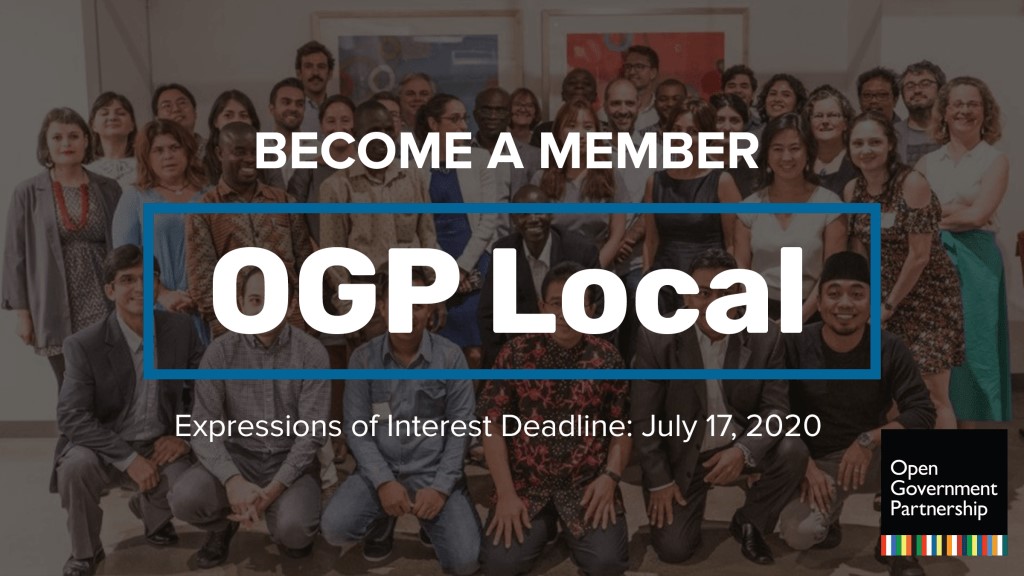 Open Government Partnership: Congress supports call for local authorities to join the OGP Local programme