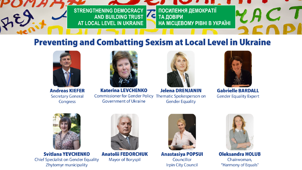Preventing and Combatting Sexism at Local Level in Ukraine: A Guide for Women and Men in Local Politics