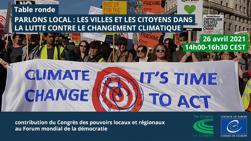 Forum mondial de la Démocratie : table-ronde sur l’action environnementale au niveau local