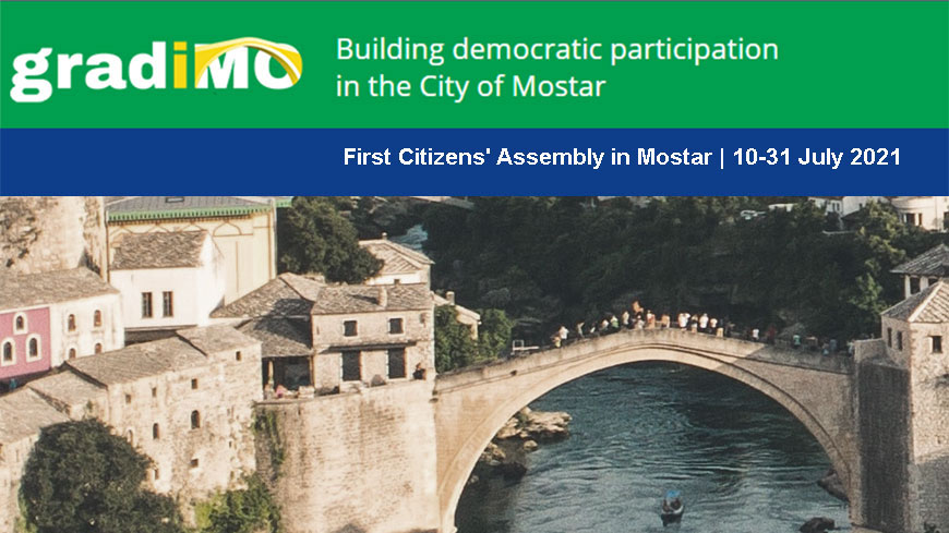 Council of Europe Congress co-organised the First Citizens' Assembly in Mostar to promote deliberative democracy