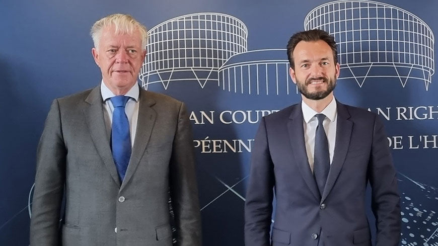 Congress President meets with the President of the European Court of Human Rights