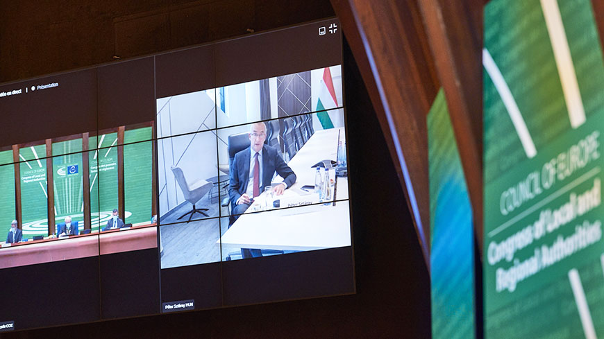 Congress held debates on local self-government in Cyprus and North Macedonia, as well as on Covid-19 recovery, hate speech and fake news, territorial integration, youth opportunities, diaspora relations, and Roma integration