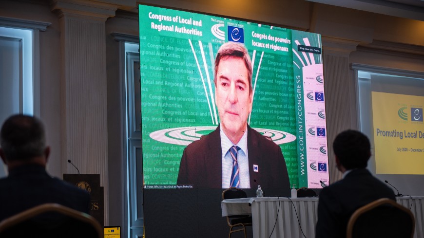Closing event of the Congress project with the Association of Kosovo Municipalities: Taking stock of the local self-government framework