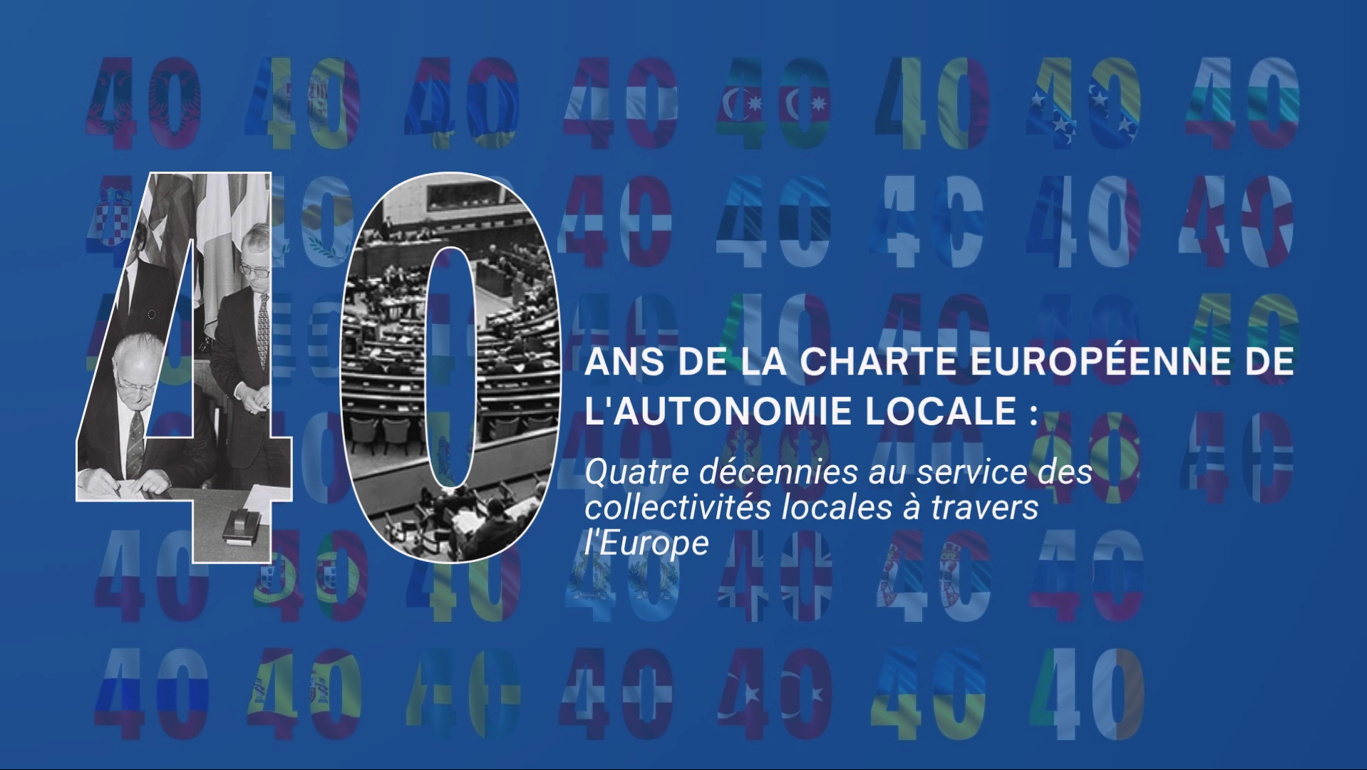 40 ans la Charte européenne de l'autonomie locale