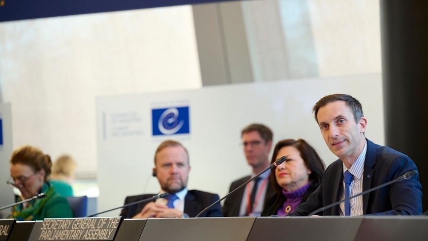 Communication from the Secretary General of the Congress to the Ministers' Deputies: "We wish to anchor the Congress ever more firmly in the priorities of the Council of Europe and explore new synergies between its entities"