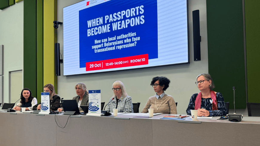 Le Congrès lance un dialogue sur les solutions locales à la répression transnationale contre les Bélarusses en exil
