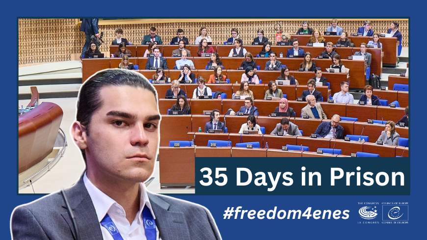 Council of Europe Congress President calls for the immediate release of the Congress youth delegate arrested in Türkiye