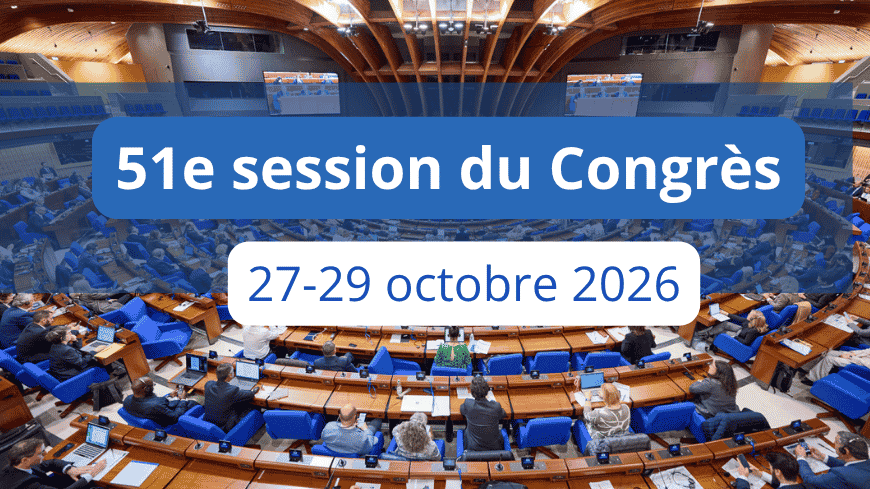 51e session du Congrès : le financement du redressement de l’Ukraine, l’alerte précoce contre le recul de la démocratie, les droits des personnes LGBTI, l’érosion côtière et l’absentéisme scolaire à l’ordre du jour