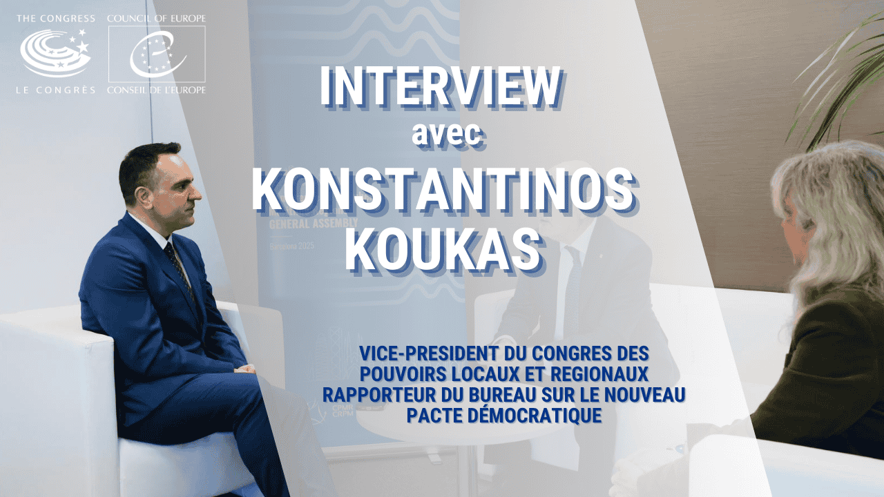 Interview avec Konstantinos Koukas, Vice-président du Congrès