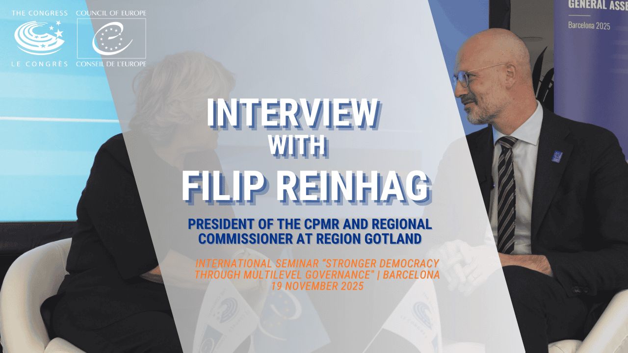Interview with Filip Reinhag, President of the Conference of Peripheral Maritime Regions (CPMR)