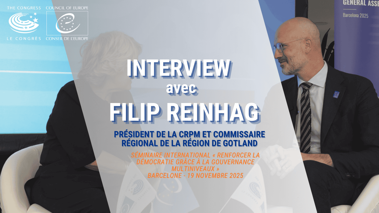 Interview avec Filip Reinhag, Président de la Conférence des régions périphériques maritimes (CRPM)