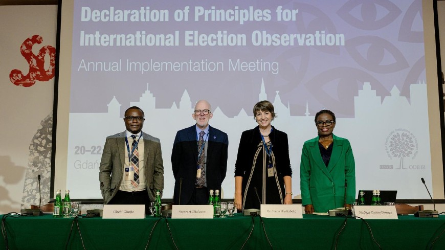 Congress & OSCE : working together for greater transparency of election management bodies