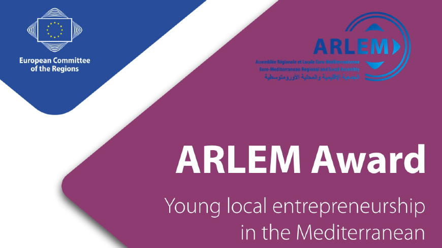Call for applications for the ARLEM Prize 2021: Local Youth Entrepreneurship in the Mediterranean
