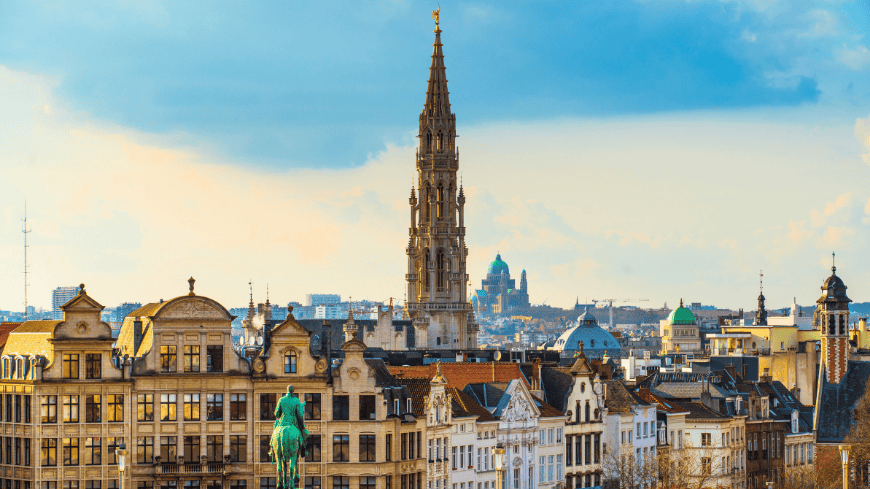 Mont des Arts, Brussels, Belgium