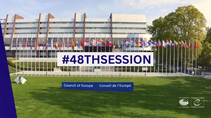Ukraine’s reconstruction, local and regional democracy in Georgia, foreign interference in local elections, homelessness in European cities, human labour trafficking and violence against women in politics: Congress’ 48th session