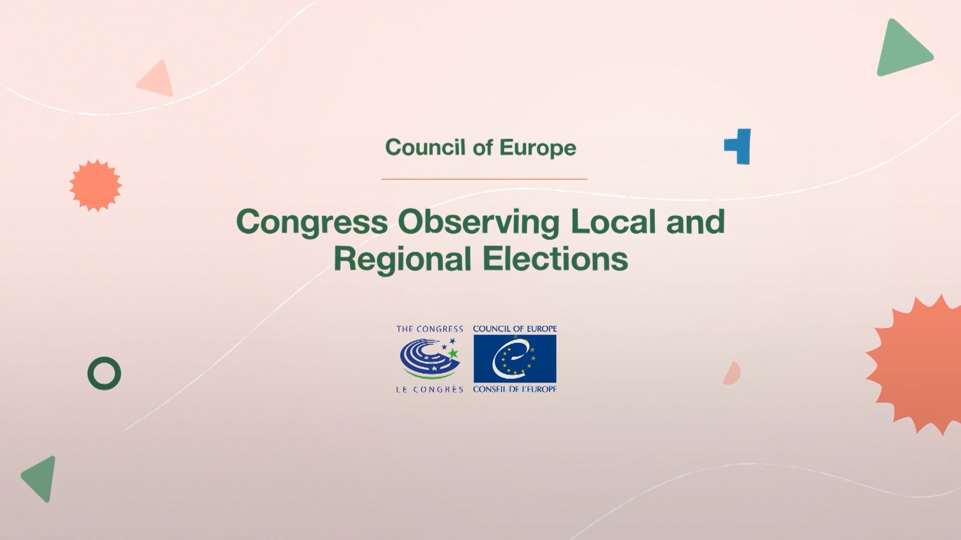 Congress Observing Local and Regional Elections