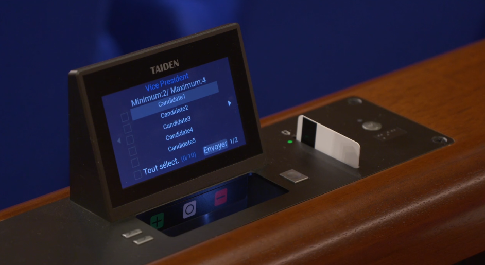 How to vote in elections in the hemicycle