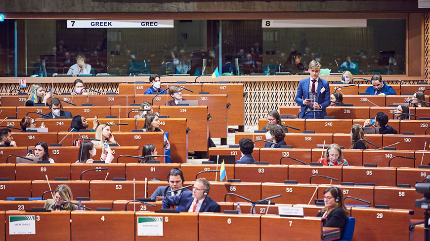 Les délégués jeunes ont participé à tous les débats de la 42e session du Congrès