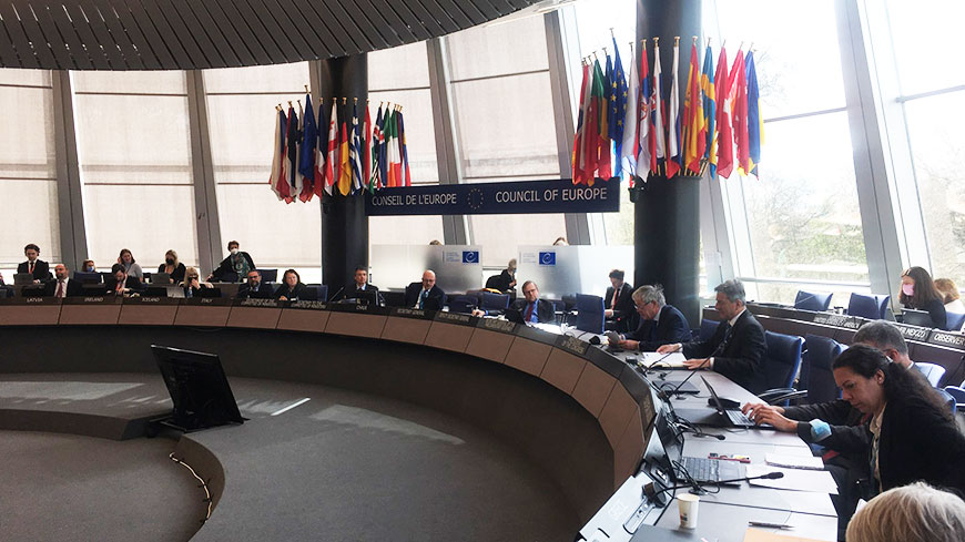 Congress President addresses Council of Europe Committee of Ministers: 