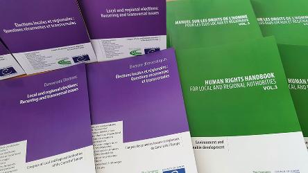 Nouvelles publications : Vol. 3 du Manuel sur les droits de l’homme « Environnement » | Collection « Elections démocratiques »