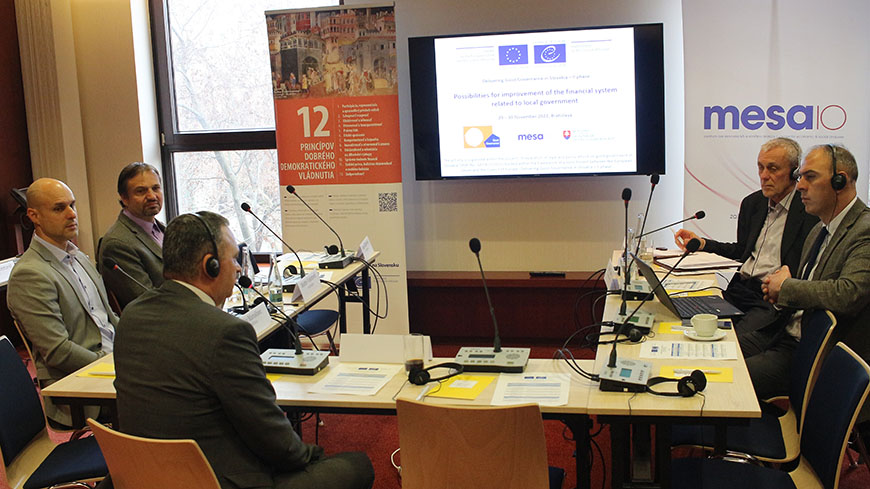 Strengthening financial independence of Slovak municipalities: policy advice