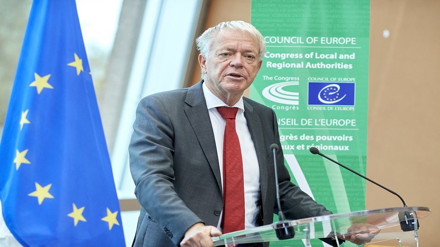 Le Président du Congrès du Conseil de l'Europe condamne la reconnaissance des soi-disant « républiques populaires » de Donetsk et de Lougansk par la Fédération de Russie