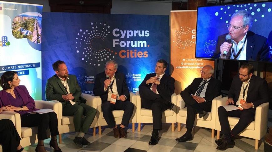Harald Sonderegger au Forum des villes de Chypre: "Construire des villes et des régions plus durables signifie inclure les autorités locales et régionales dans la formulation des politiques et trouver de nouveaux moyens d'impliquer les citoyens"