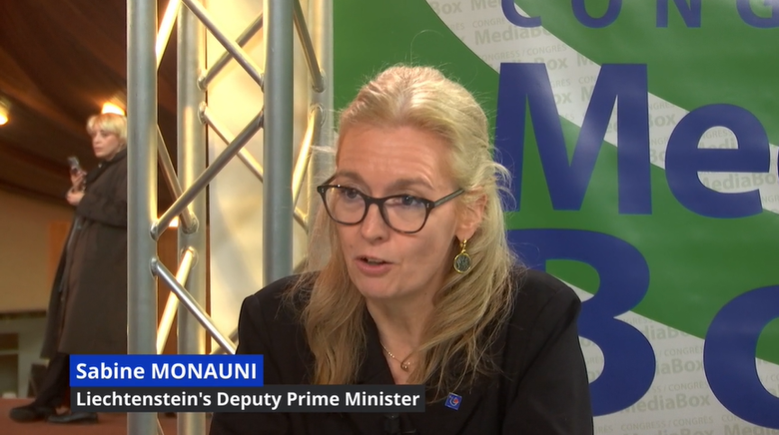 Sabine Monauni, vice-première ministre du Liechtenstein