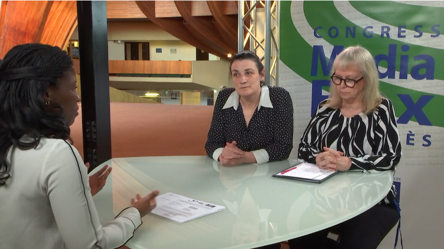 Gobnait Ni Mhuimneacain et Cecilia Dalman Eek, Co-rapporteurs sur le suivi de la démocratie locale en Croatie