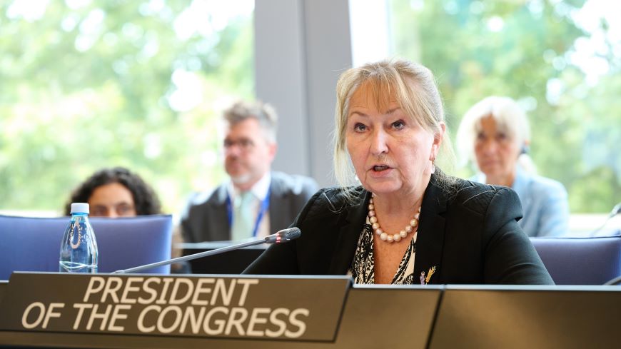 Congress President at the Committee of Ministers: Strong local democracy is part of Europe’s democratic security
