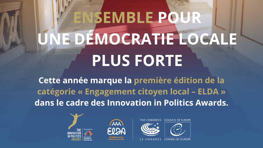 Le lauréat du nouveau Prix du Congrès sur l’engagement citoyen local dévoilé le 30 octobre