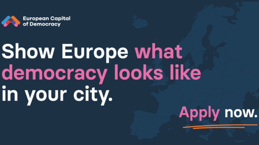 Call for applications: Become the European Capital of Democracy 2028!