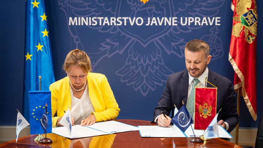 Congress and Montenegro sign a postmonitoring roadmap for improving local governance