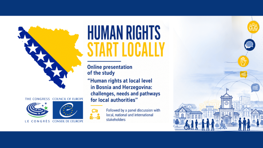 Congress steps up support for human rights at local level in Bosnia and Herzegovina