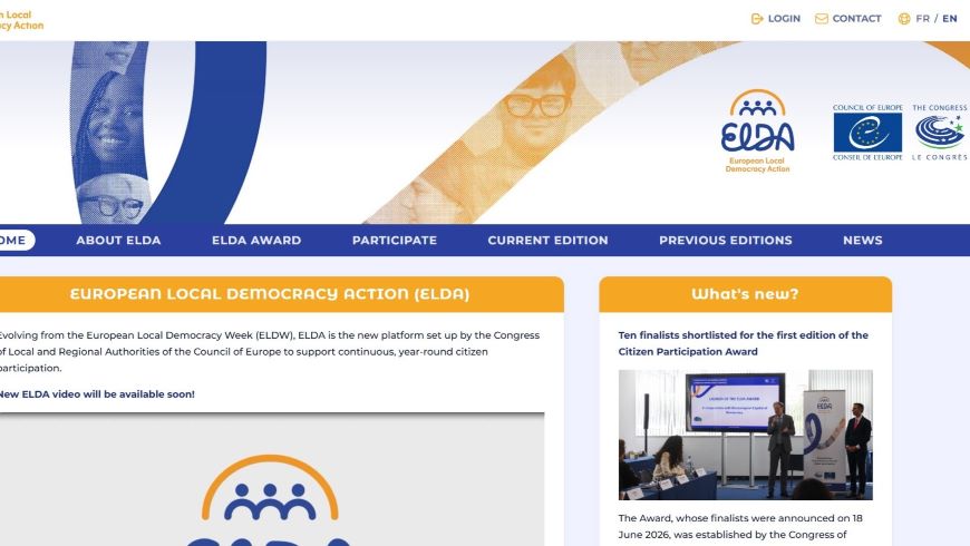 New website launched for the European Local Democracy Action