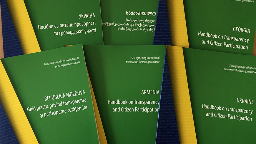 Handbooks on Transparency and Citizen Participation