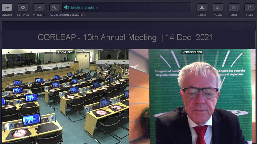 “Decentralisation reforms underway in many CORLEAP countries must be brought to completion in line with the European Charter of Local Self-Government,” says Congress President