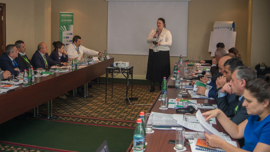 Democracy in action : local governance discussed between Armenian mayors